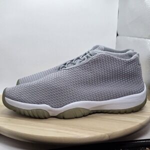 Nike Air Jordan Future Mens Size 12 Wolf Gray White Basketball Shoes Sneakers